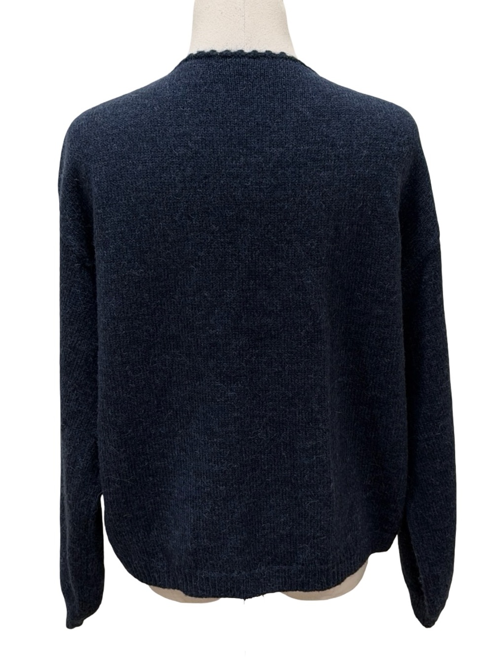 Louise Misha Luna Embroidered Mohair & Merino Wool Cardigan - Picture 6 of 10